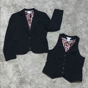 Nine West Suit Jacket with Vest